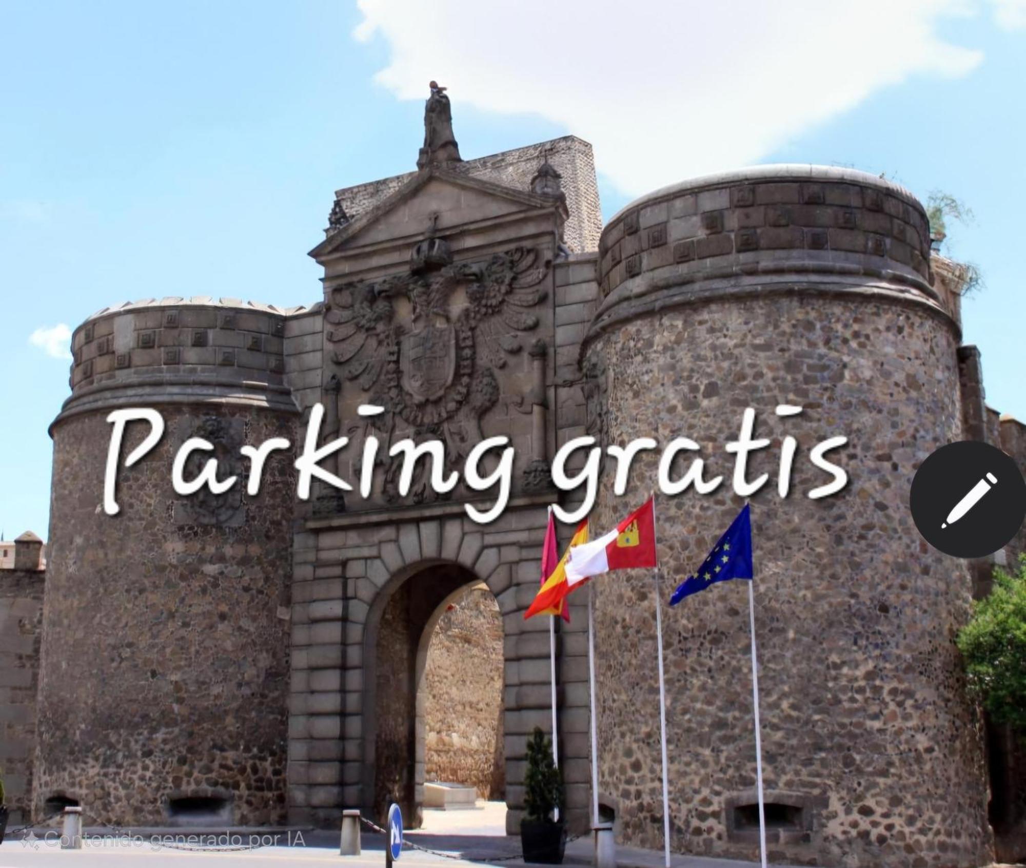 Puerta De Bisagra-Parking Gratis- Con 2 Habitaciones 톨레도 외부 사진